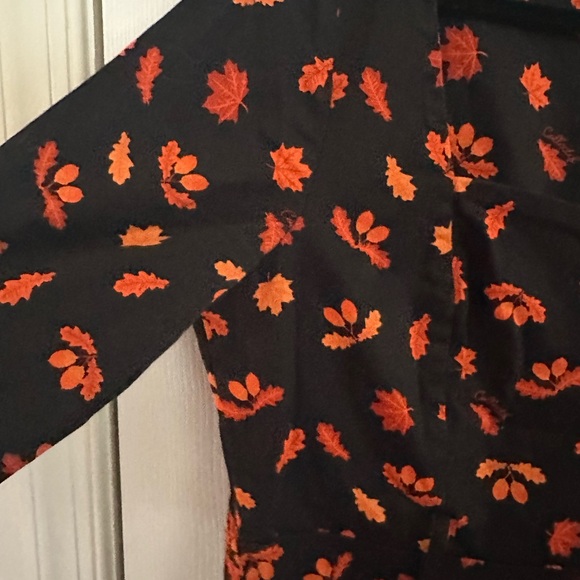 ELIANA COLLECTIF RETRO 50S ACORN PRINT SWING DRESS - Uk - Fall / Autumn theme - Picture 10 of 13